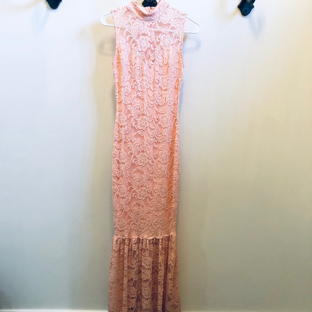 COPY - Crochet lace maxi dress